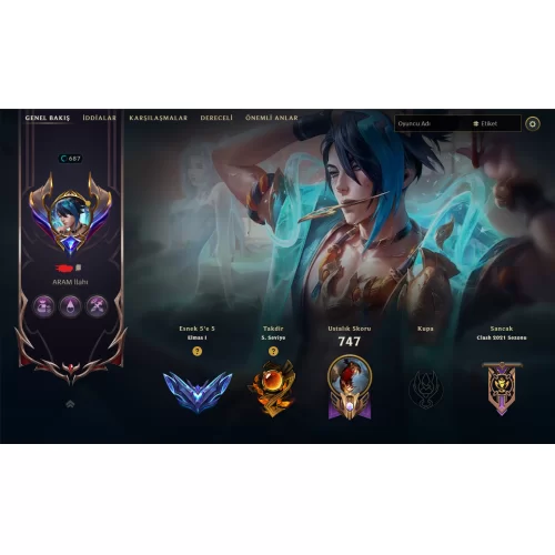  415 Kostüm Master MMR Account